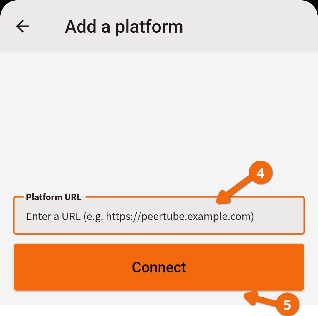 add a platform screenshot